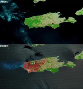 Nasa divulga imagens da destruição de um terço da Ilha Kangaroo, na Austrália - mundo