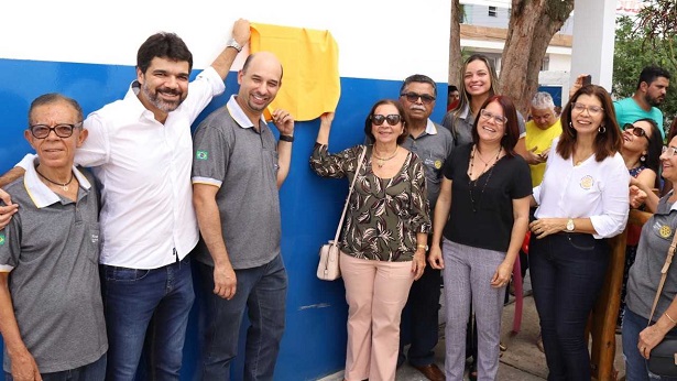 SAJ: Prefeitura e Rotary comemoram parceria em retorno das atividades de escola municipal - saj, noticias