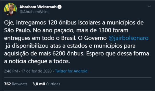 Ministro da Educação provoca críticos com post repleto de erros de português - educacao