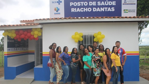 SAJ: Prefeitura entrega posto de saúde e escola reformados no Riacho Dantas - saj