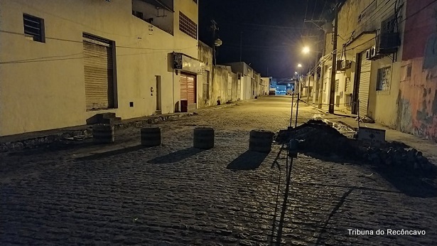 Entradas da cidade são fechadas em Santo Antônio de Jesus - saj, noticias