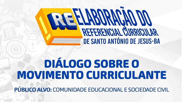 SAJ: Prefeitura promove live para reelaboração do currículo escolar municipal - saj