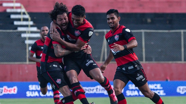 Vitória vence o Santa Cruz no Barradão na estreia da Copa do Nordeste - esporte