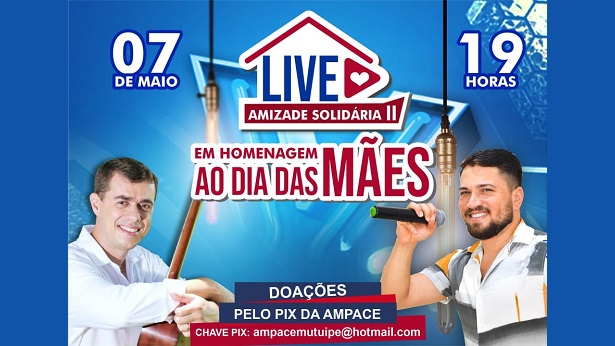 Presente para as mães: Live "Valney e Jânio: Entre Amigos" terá nova edição - saj, noticias, mutuipe