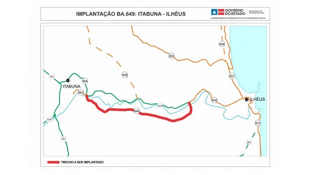 Governo da Bahia publica licitação para implantação de rodovia entre Ilhéus e Itabuna - itabuna, ilheus, bahia