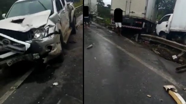 Acidente com mais de 10 carros deixa uma pessoa morta e vários feridos entre Cruz e Muritiba - noticias, governador-mangabeira, destaque, cruz-das-almas, bahia, transito