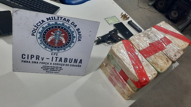 Itabuna: Dezesseis quilos de cocaína são apreendidos durante ação policial - policia, itabuna, bahia