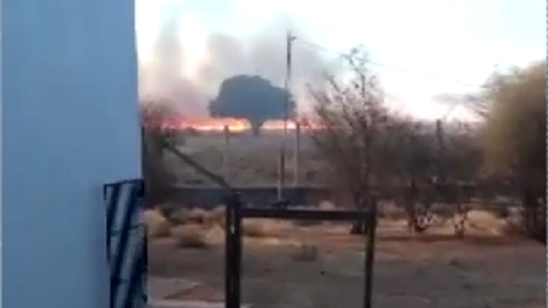 Incêndio atinge fazenda entre Guanambi e o distrito de Ceraíma - guanambi, bahia