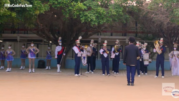 Juazeiro: Estudantes protagonizam desfile virtual de fanfarra em comemoração ao 7 de Setembro - noticias, juazeiro, bahia