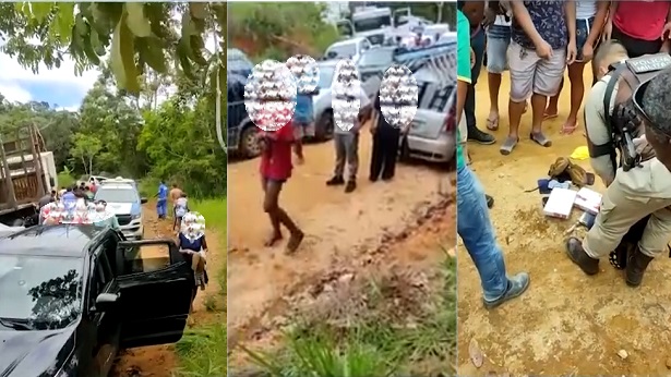 Homens armados fazem 'arrastão' em cerca de 20 veículos na divisa de Ibirapitanga com Ibirataia - policia, ibirataia, ibirapitanga, bahia