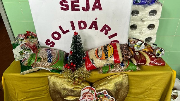 Mutuípe: Hospital Clélia Rebouças arrecada alimentos para famílias carentes - noticias, mutuipe, bahia