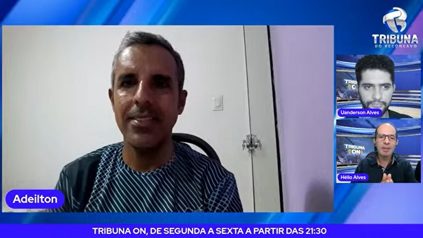 Adeilton Maia falou sobre como utilizar o ciclismo como fonte de renda, no Tribuna ON desta quarta - tribuna-on, destaque