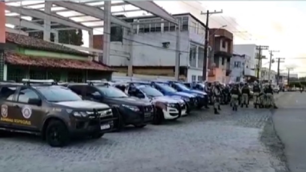 SAJ: Polícia Militar reforça policiamento na cidade - saj, noticias, destaque