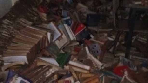 Jiquiriça: Após enchente escola faz campanha para para montar novo acervo de biblioteca - jiquirica, destaque