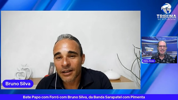 Veja como foi o Bate Papo com Forró com Bruno Silva da Banda Sarapatel com Pimenta - tribuna-on, destaque