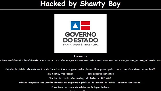 Ataque hacker simultâneo tira do ar mais de 30% dos sites institucionais do governo da Bahia - noticias, justica, bahia