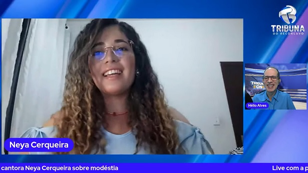 Pedagoga e cantora Neya Cerqueira falou sobre modéstia - tribuna-on, destaque