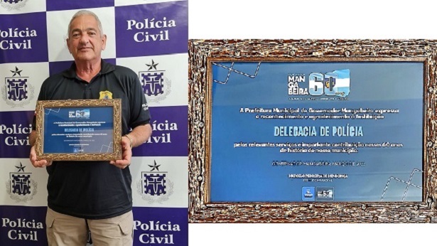 Governador Mangabeira: Polícia Civil recebe homenagem do município - noticias, governador-mangabeira