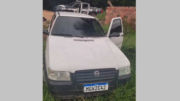 Carro roubado em Dom Macedo Costa é recuperado em Santo Antônio de Jesus - saj, noticias, dom-macedo-costa