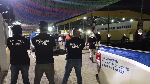 Cruz das Almas: Autor de chacina é preso curtindo festa junina - policia, cruz-das-almas, bahia