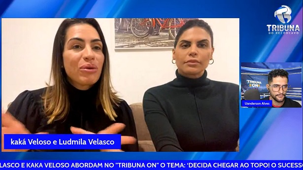 LUDMILA VELASCO E KAKA VELOSO ABORDARAM O TEMA: ‘DECIDA CHEGAR AO TOPO! O SUCESSO É TREINÁVEL’ - tribuna-on, destaque