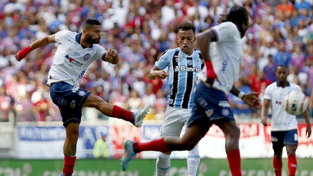 Bahia fica apenas no empate com Grêmio na Fonte Nova - esporte