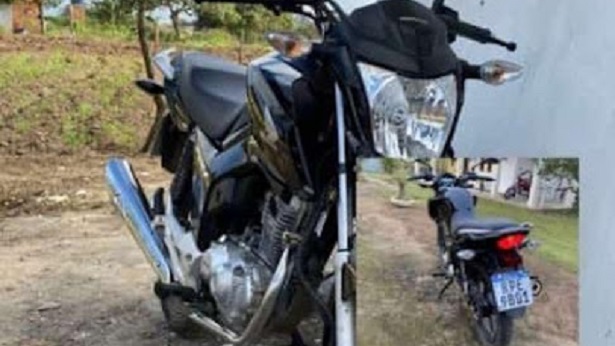 Muritiba: Moto é tomada de assalto em São José do Itaporã - muritiba, bahia