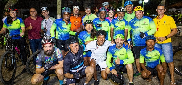 SAJ: Pedal em alusão à Semana Municipal do Ciclismo reúne centenas de ciclistas - saj, noticias, esporte