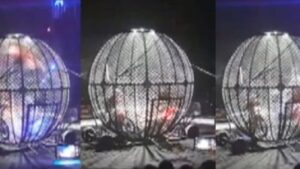 Itabuna: Vídeo mostra batida durante apresentação de 'globo da morte' em circo - noticias, itabuna, destaque