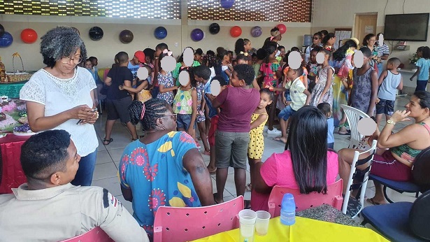 Santo Amaro: PM realiza confraternização em homenagem ao dia das crianças - noticias, bahia