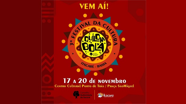Itacaré sedia o 3º Festival de Cultura Quilombola - noticias, itacare