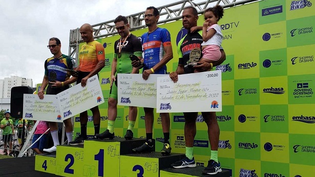 Mário Antônio e Caroline Santos foram os campeões da 2ª edição do Bora de Bike em Salvador - salvador, esporte