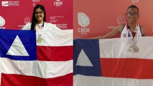 Jequieenses Bárbara e Riquelme conquistam medalhas nas Paralimpíadas Escolares - noticias, jequie, esporte