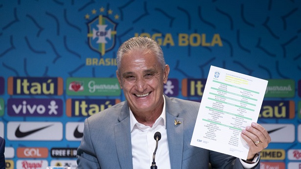 Tite divulga nomes de convocados para defender a seleção brasileira na Copa; confira lista - noticias, esporte