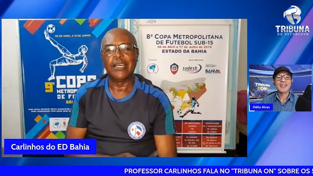 PROFESSOR CARLINHOS FALOU SOBRE OS 50 ANOS DO ED BAHIA - tribuna-on, destaque