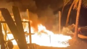 Cairu: Agência de turismo tem pertences destruídos após incêndio - destaque, cairu, transito