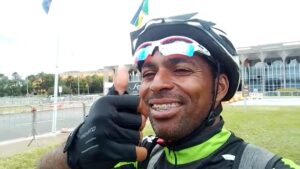 Miguelense Niltinho chega em Brasília; ele pedalou mais de 1.500 Km - sao-miguel-das-matas, noticias, destaque