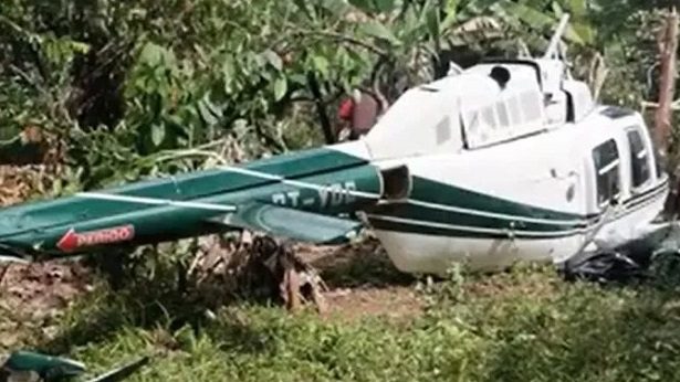 Itacaré: Helicóptero não caiu, piloto fez pouso forçado, diz proprietário - itacare, destaque, bahia