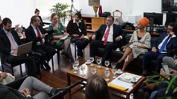 Ministro Paulo Pimenta defende liberdade no exercício do trabalho jornalístico - brasil