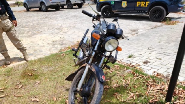 Motocicleta roubada em Entre Rios é recuperada em Alagoinhas - noticias, destaque, alagoinhas