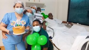 HRSAJ surpreende paciente internado com festa de aniversário - saj, noticias