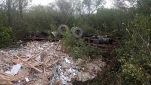 Tucano: Caminhoneiro morre em acidente na BR-410 - tucano, destaque, bahia