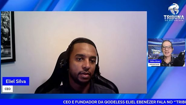 CEO E FUNDADOR DA QODELESS ELIEL EBENÉZER FALOU SOBRE EMPREGOS DIGITAIS - tribuna-on, noticias