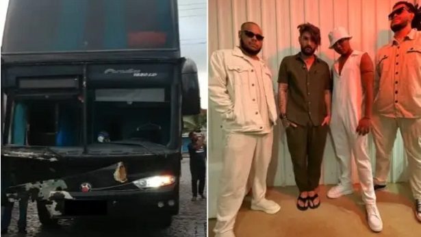 Porto Seguro: Ônibus que levava filhos de Brown, Saulo e Tonho Matéria se envolve em acidente - celebridade, transito