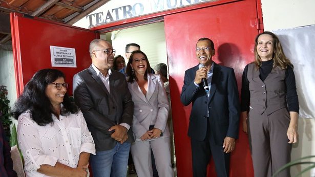 SAJ realizou solenidade de denominação do Teatro Municipal Assis Amâncio - saj, noticias, destaque