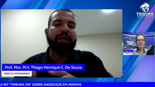 MÉDICO VETERINÁRIO THIAGO HENRIQUE FALOU SOBRE ANSIEDADE EM ANIMAIS - tribuna-on