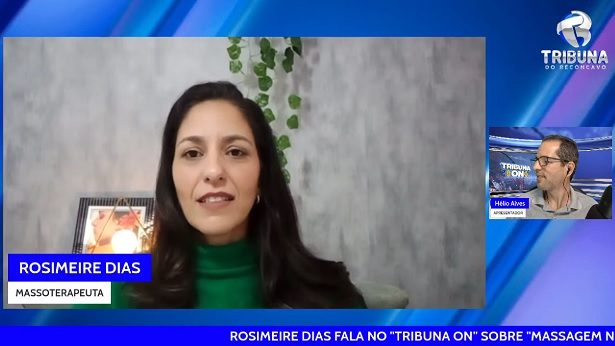 MASSOTERAPEUTA ROSIMEIRE DIAS FALOU SOBRE "MASSAGEM NO INVERNO" - tribuna-on