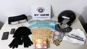 Capim Grosso: Polícia recupera R$ 17 mil após prisão de homem suspeito de roubar casa lotérica - policia, capim-grosso
