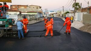 SAJ: Município entrega pavimentação asfáltica da Rua Antônio Mendes - saj, bahia