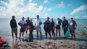 Ilha de Itaparica: Projeto Mares Realiza ação de limpeza submarina no trecho Penha – Barra do Gil - noticias, itaparica, destaque